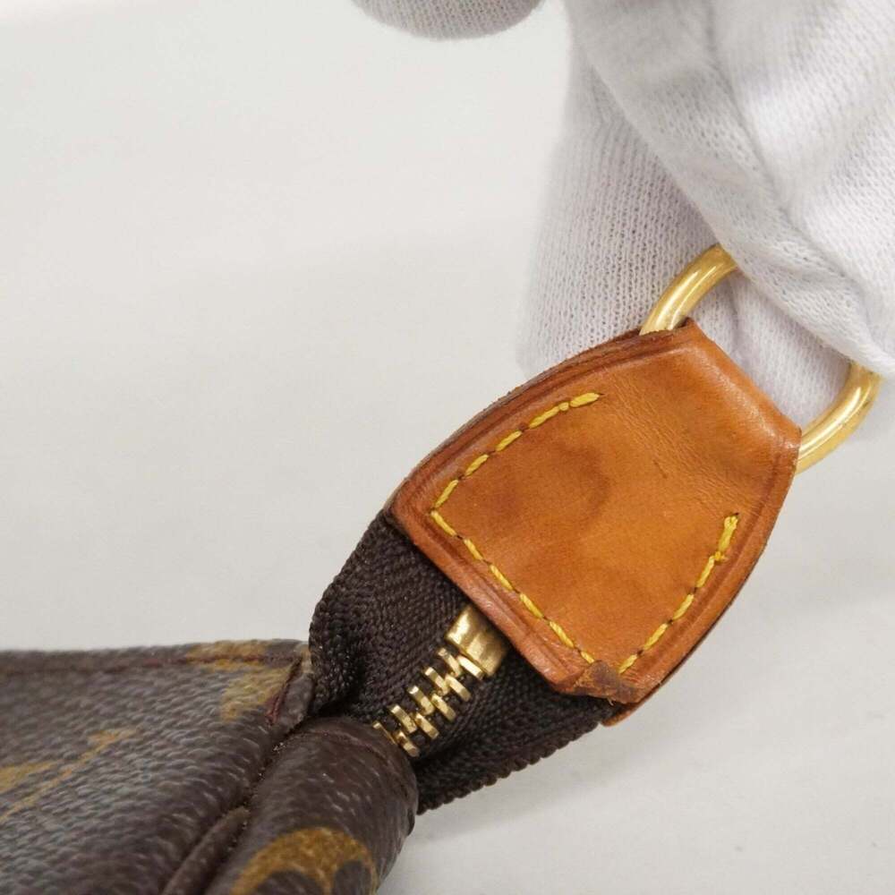 LOUIS VUITTON Brown Monogram Pochette Pouch - Picture 6 of 8